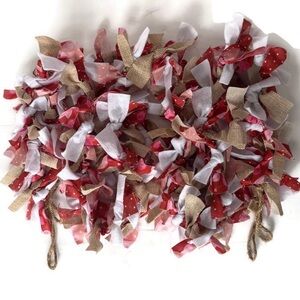 Valentine’s Day Fabric Garland Set of 2